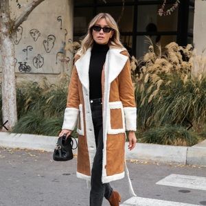 Stitch & Feather Shasta Sherpa Coat in M